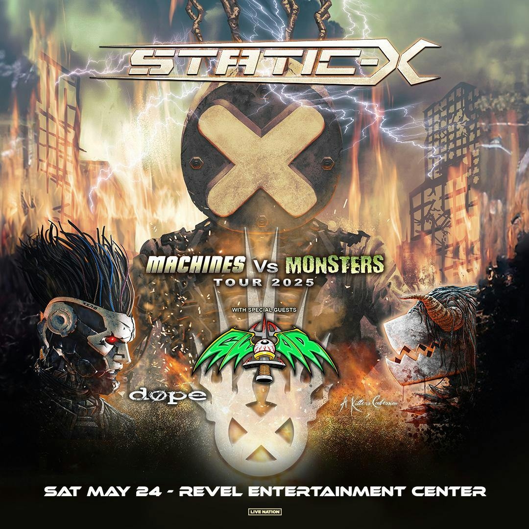 Static-X – Machines VS Monsters Tour 2025 with Gwar & Dope
