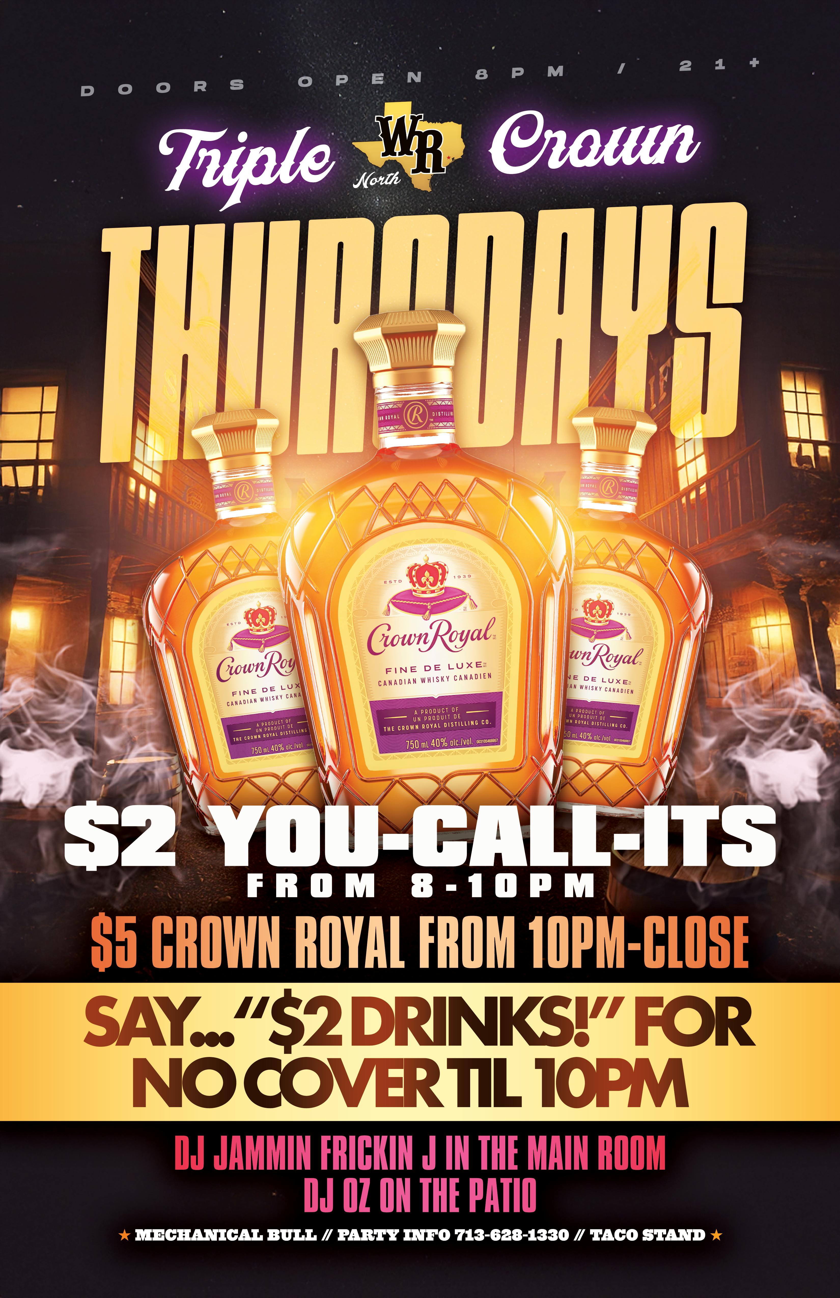 Thursday - Triple Crown Thursday