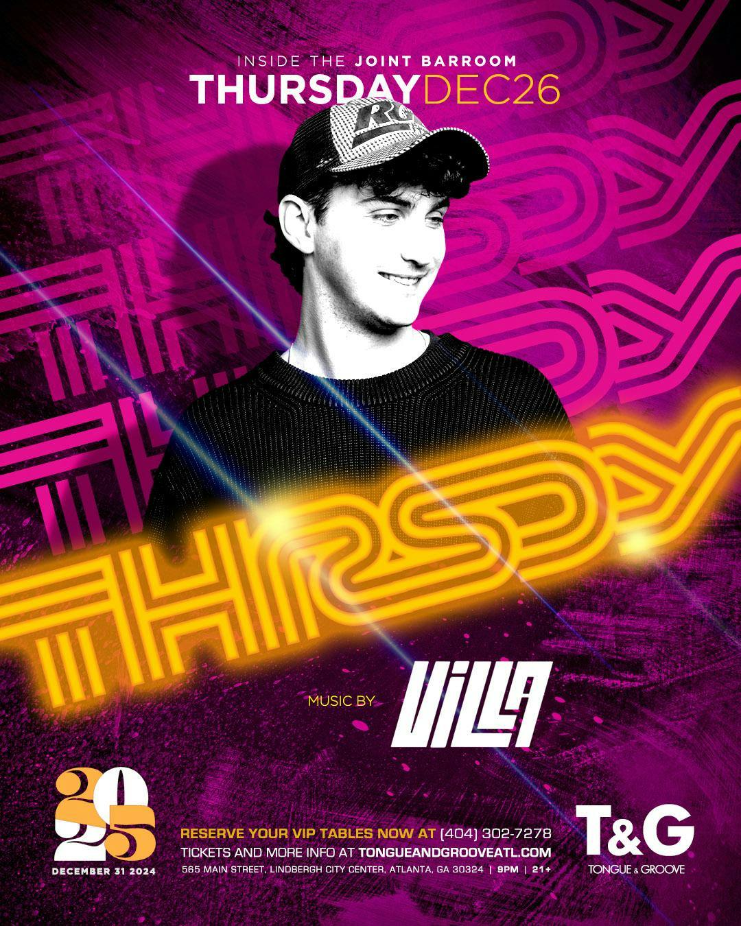 DJ Villa Thursday Atlanta (Joint Barroom)