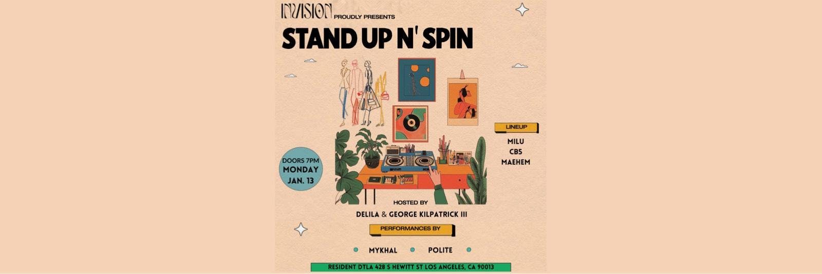 Stand Up N' Spin