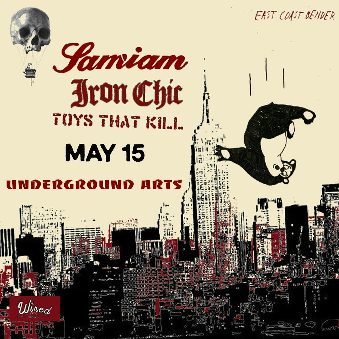 Samiam + Iron Chic at Underground Arts - Thursday, May 15 2025 | Discotech