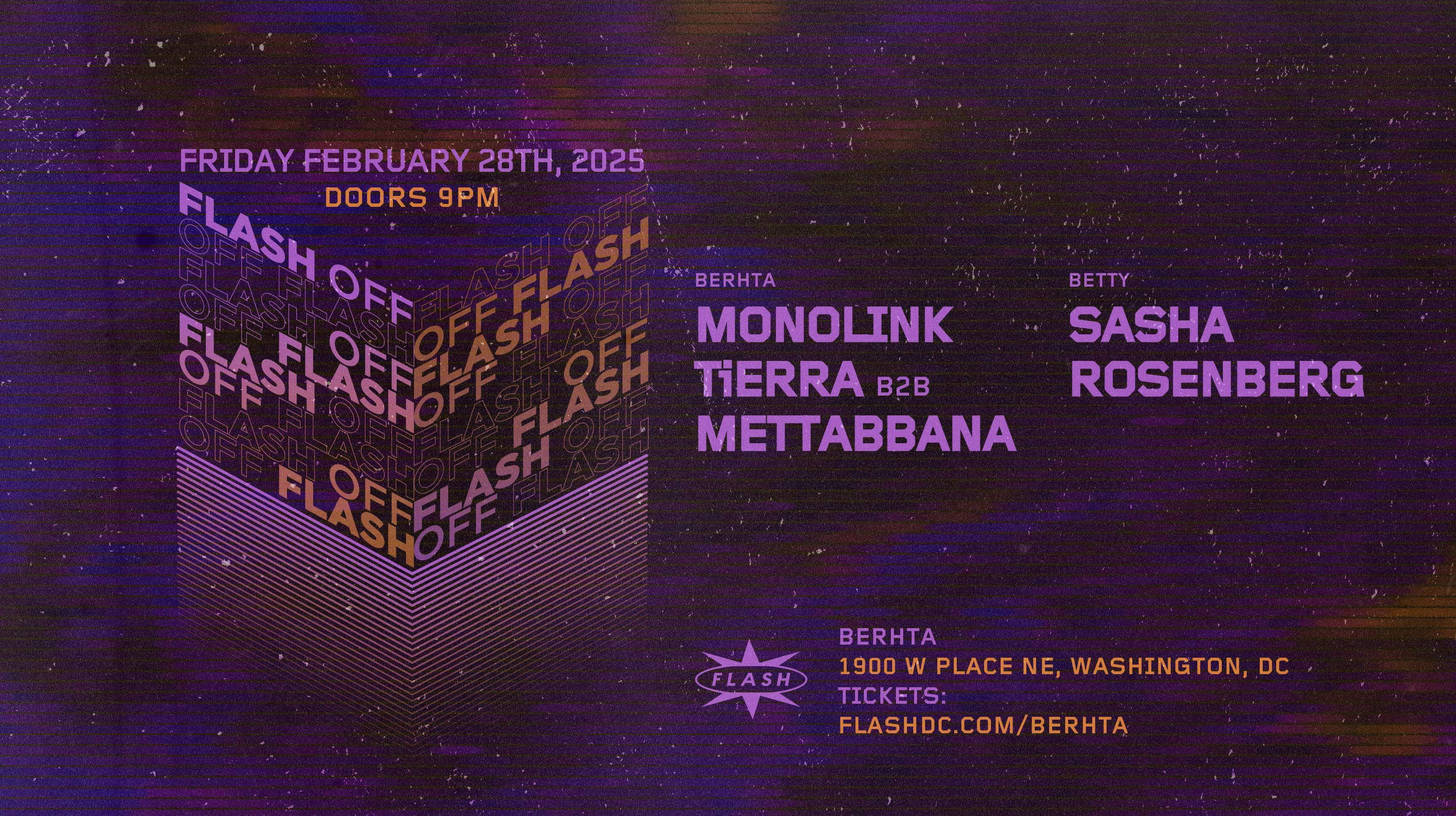 Flash-Off: Monolink - Sasha