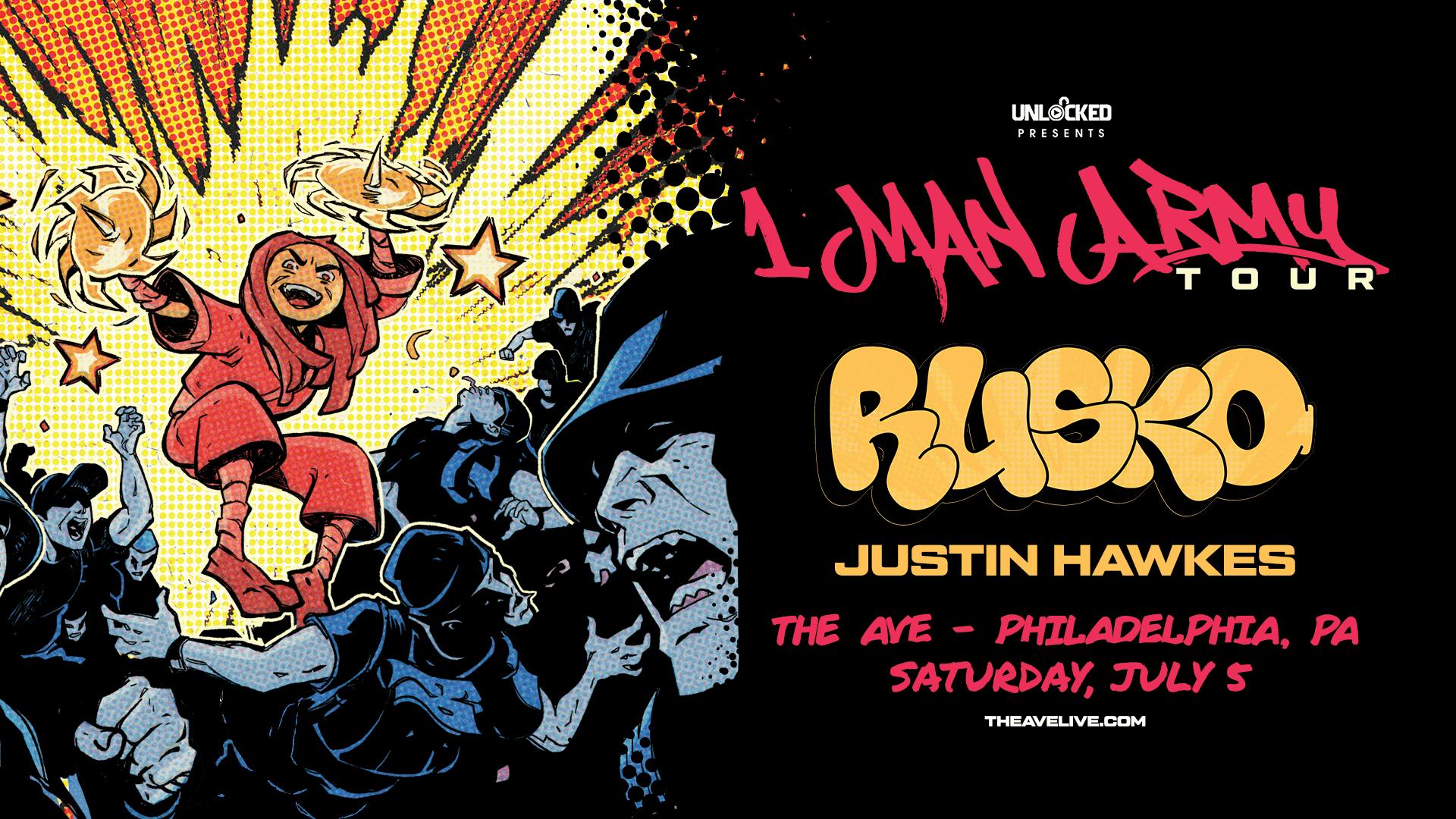 Rusko - 1 Man Army Tour