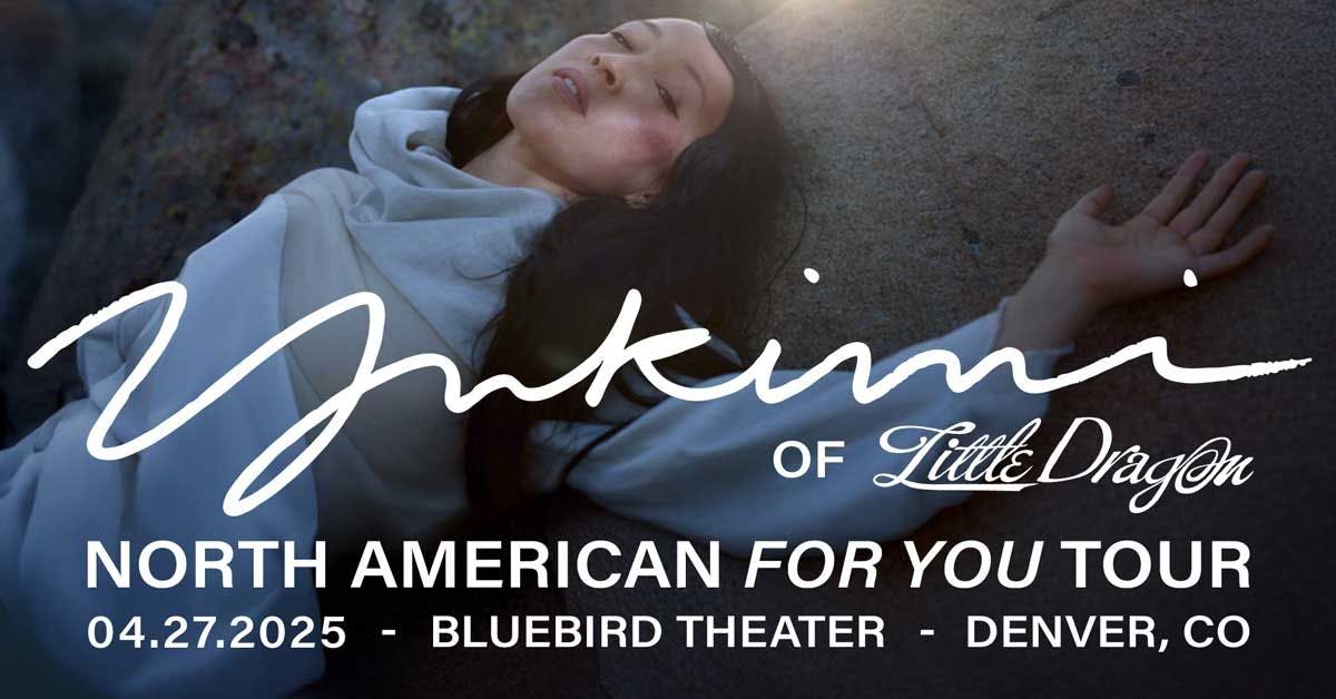 Yukimi (of Little Dragon) at Bluebird Theater - Sunday, Apr 27 2025 | Discotech
