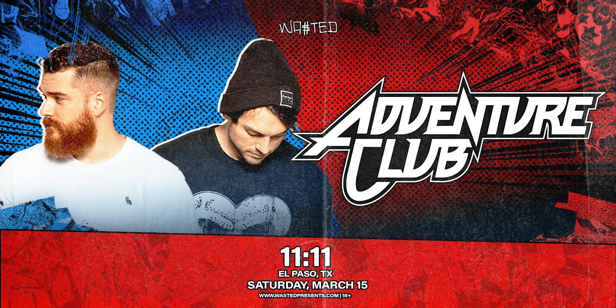 El Paso: ADVENTURE CLUB @ 11:11 [18+]