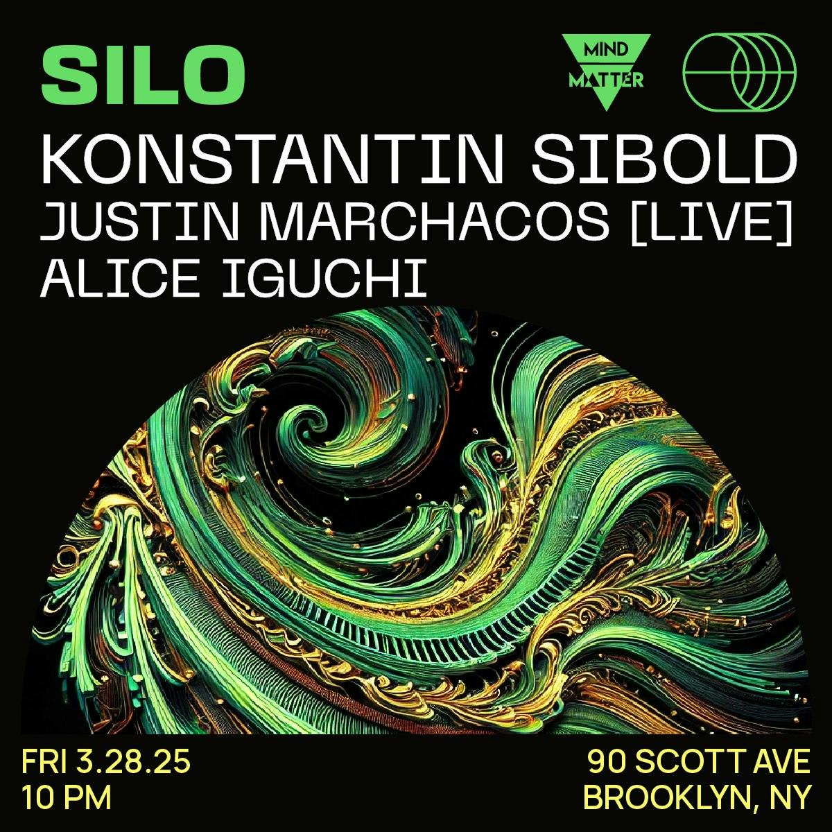 Konstantin Sibold (Afterlife) / Justin Marchacos [Live] / Alice Iguchi