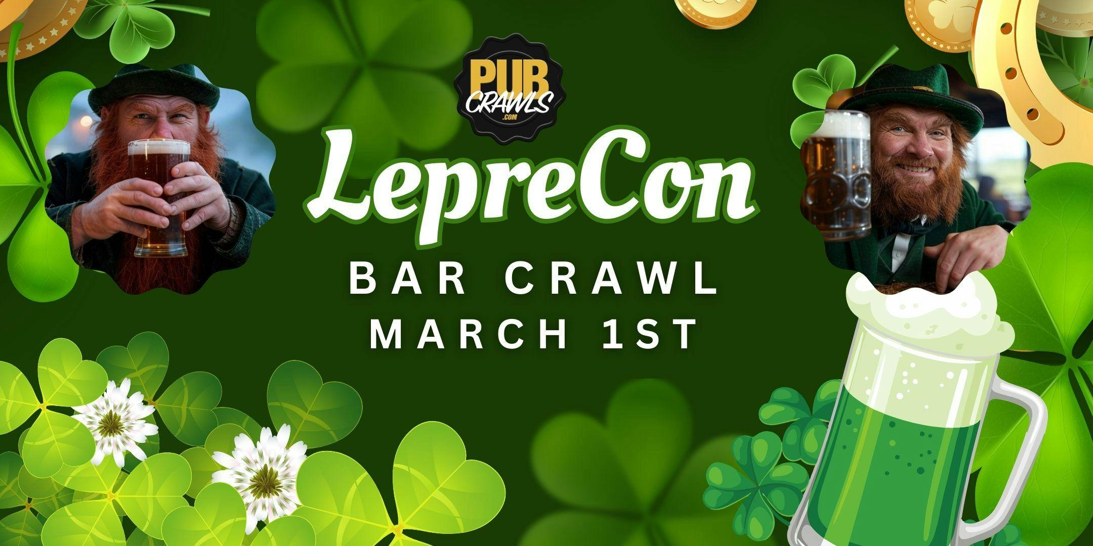 Atlanta LepreCon Bar Crawl at Atlanta Bar Crawls - Saturday, Mar 1 2025 | Discotech