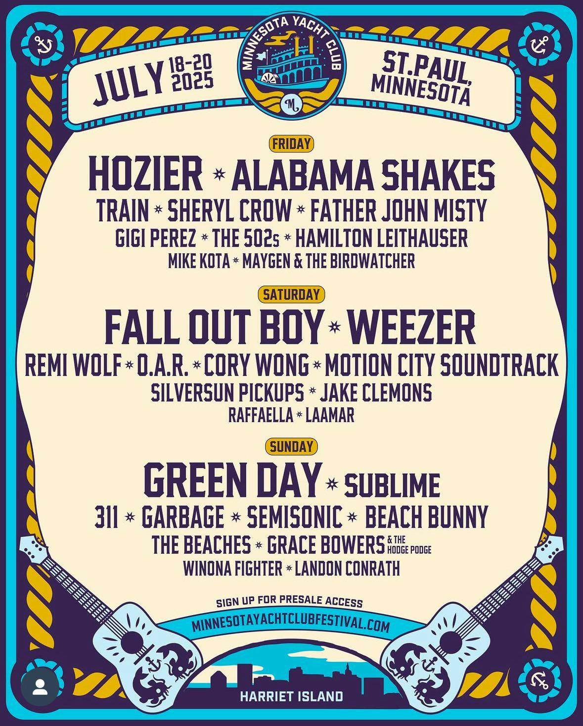 Minnesota Yacht Club 2025 - 3 Day Pass