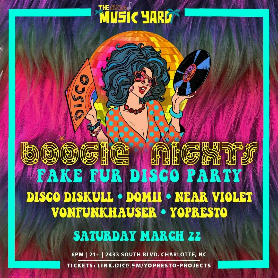 BOOGIE NIGHTS - Fake Fur Disco Party