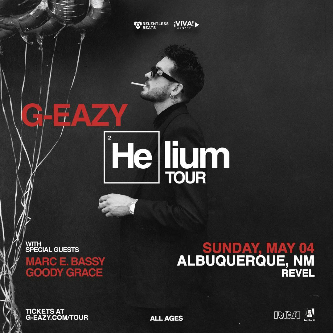 G-Eazy - Helium Tour