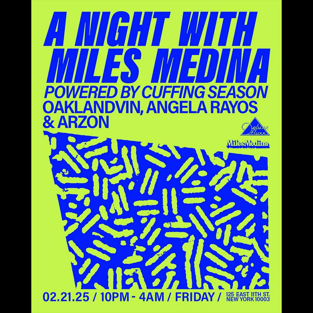 A Night With Miles Medina