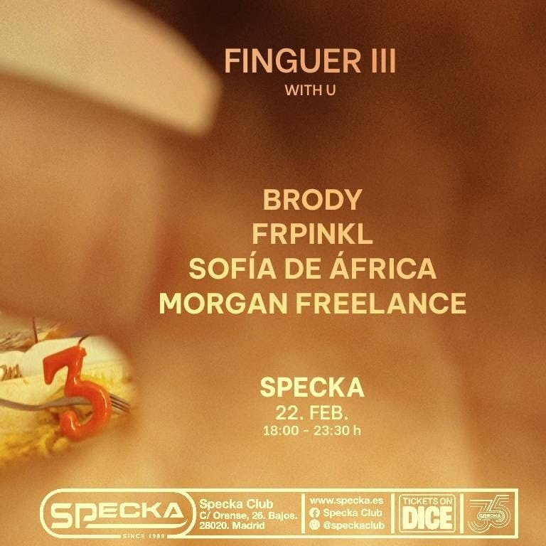 Finguer #03 at Specka Tardes