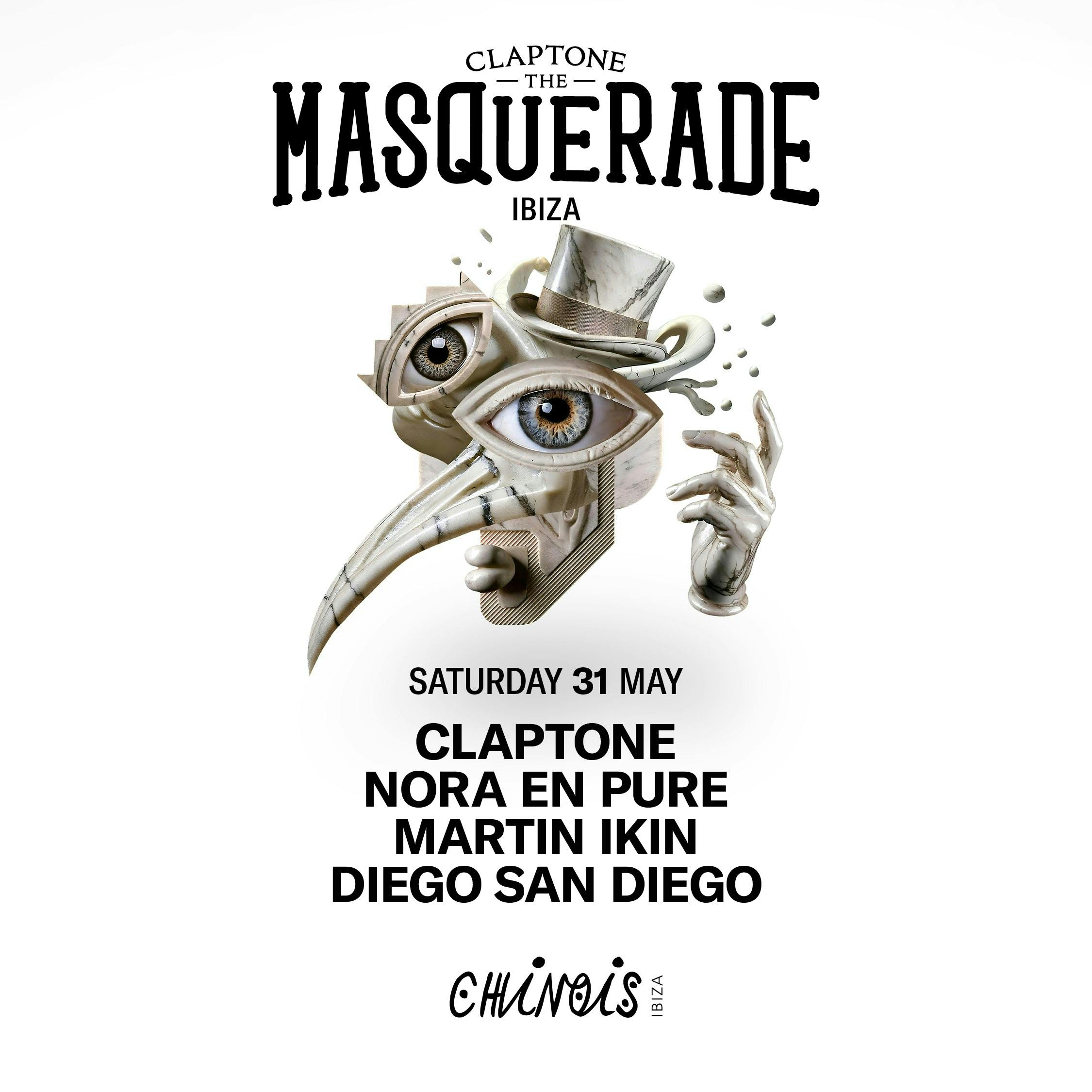 Claptone: The Masquerade : Nora en Pure, Martin Ikin, Diego san Diego