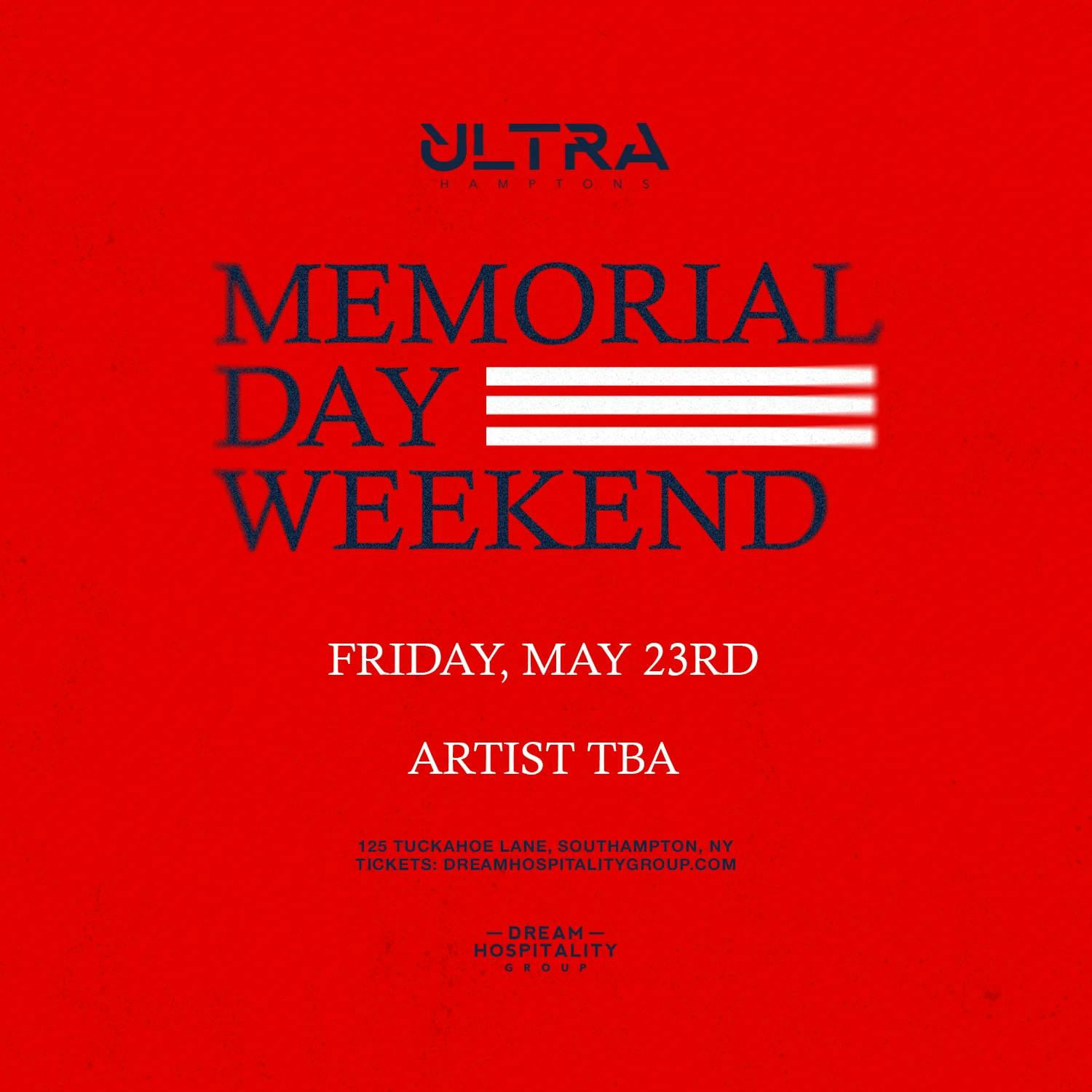 Memorial Day Weekend