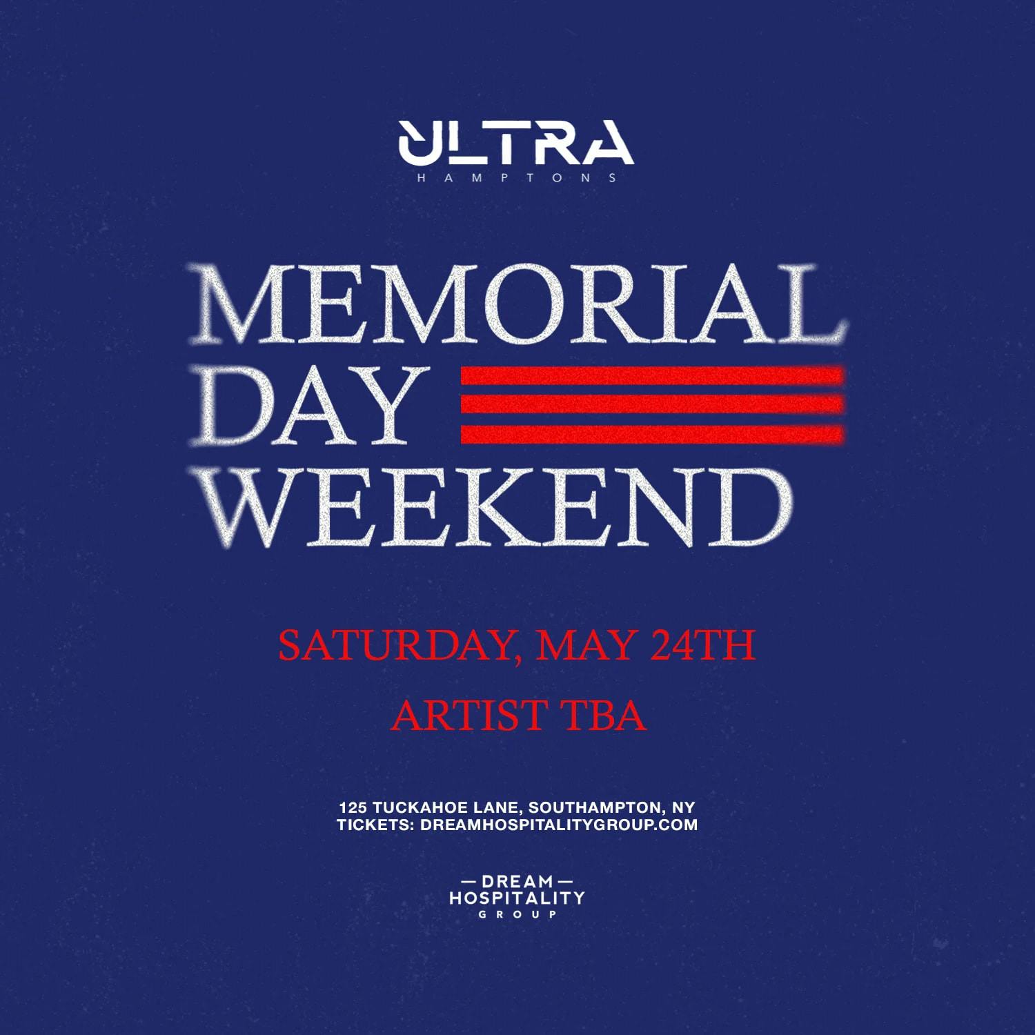 Memorial Day Weekend