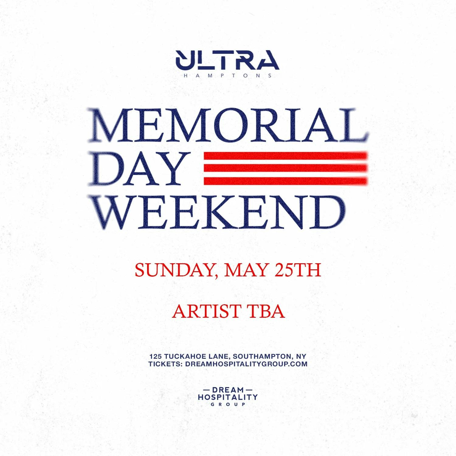 Memorial Day Weekend