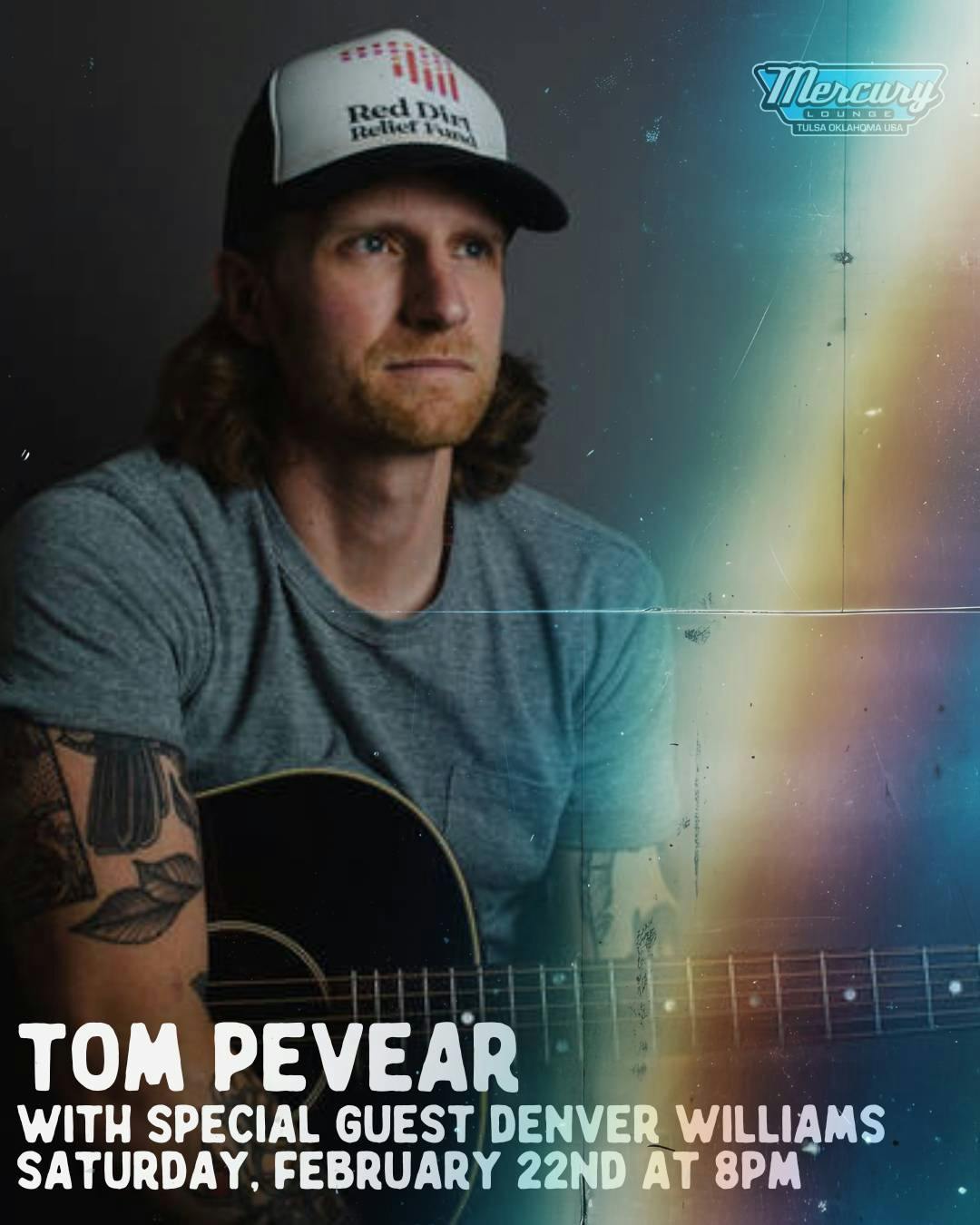 Tom Pevear with special guest Denver Williams