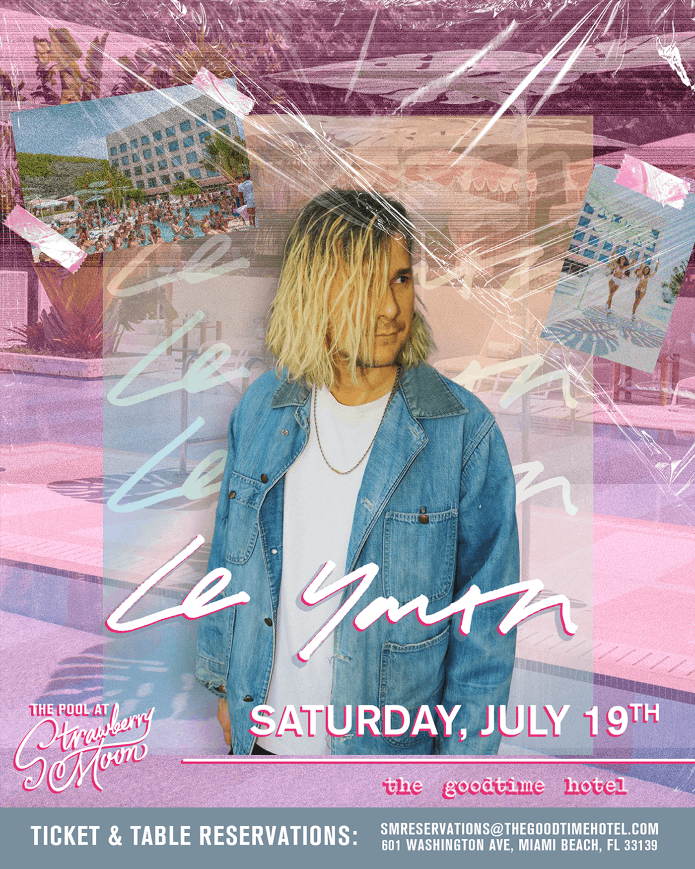 Le Youth @ Strawberry Moon Pool