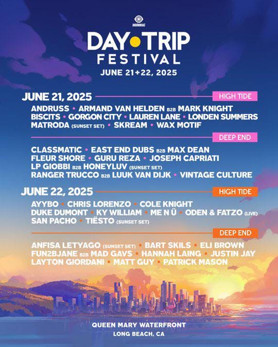 Day Trip Festival 2025 - Day 2 at Day Trip Festival - Sunday, Jun 22 2025 | Discotech