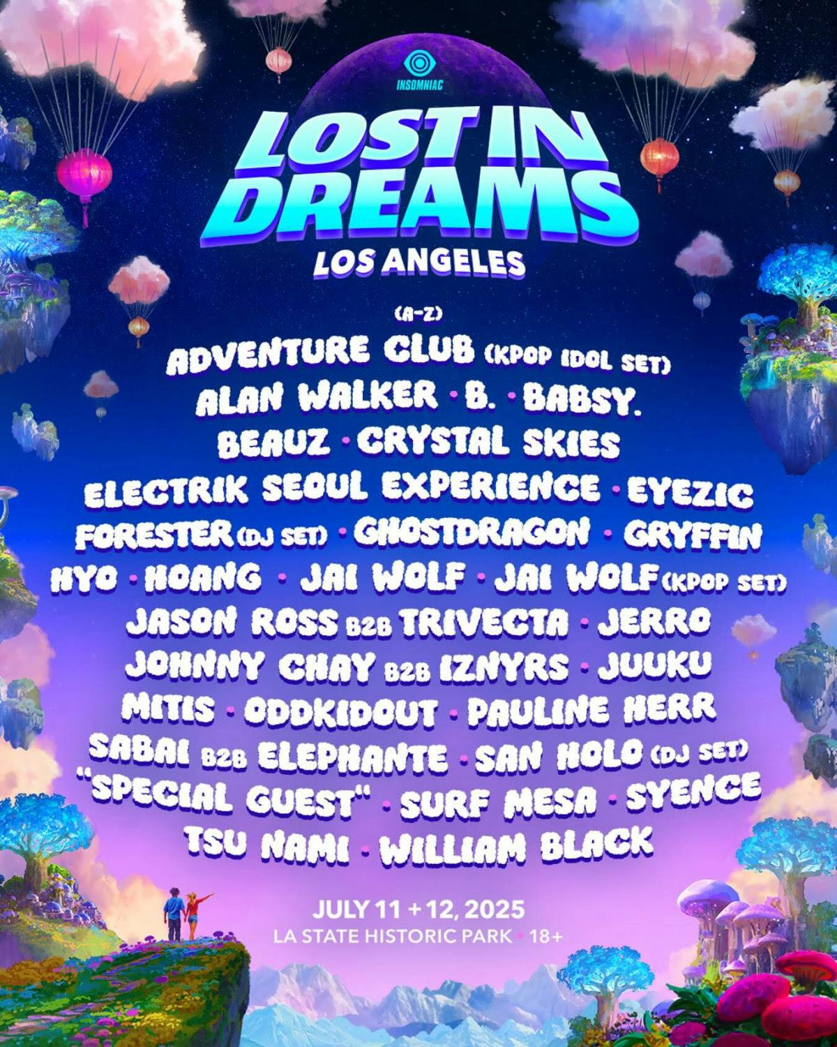 Lost in Dreams Los Angeles 2025 - Day 1