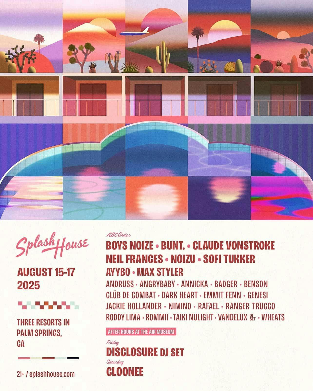 Splash House 2025 - Weekend 2 - Day 1