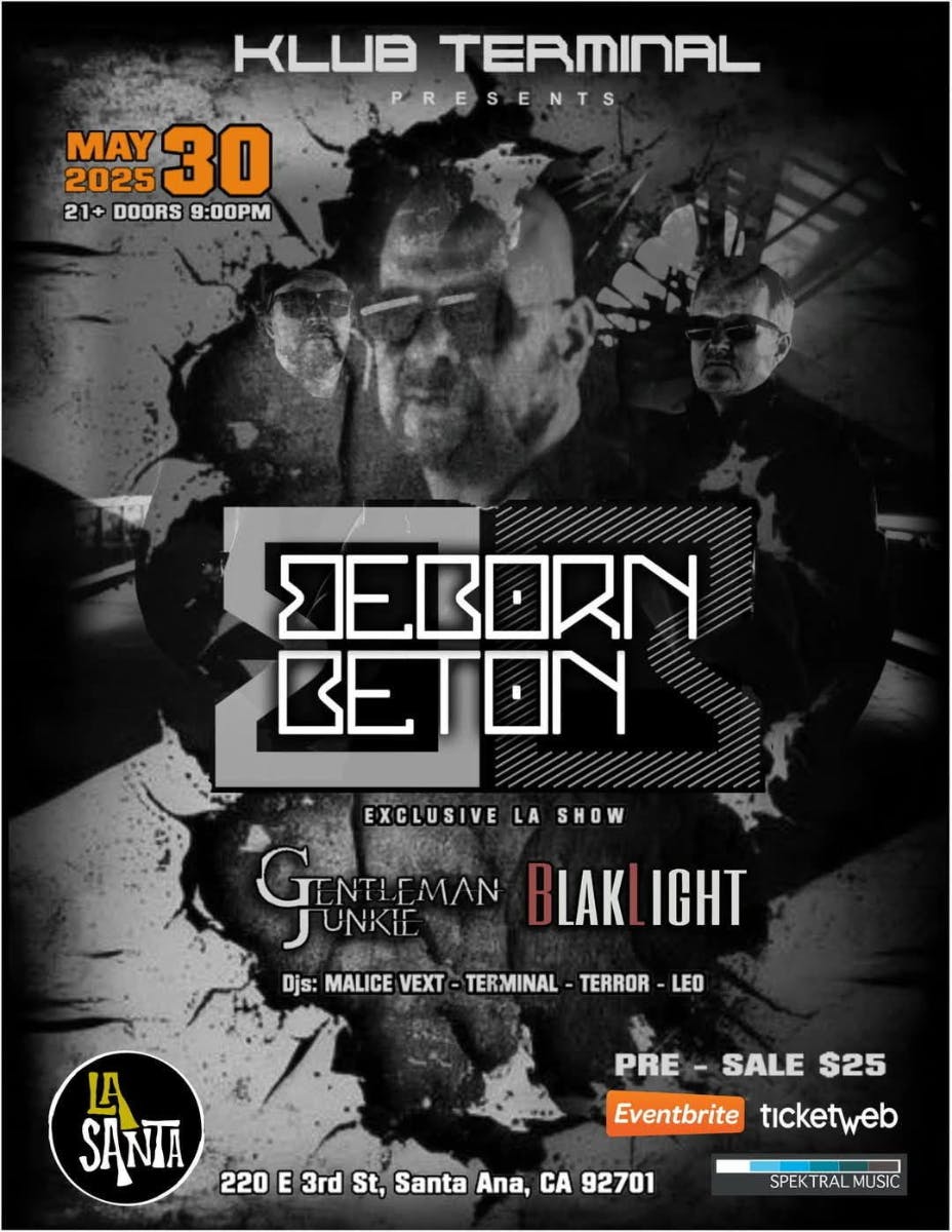 Beborn Beton Gentleman Junkie Blaklight