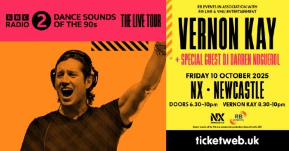 Vernon Kay - BBC Radio 2 Dance Sounds of the 90s