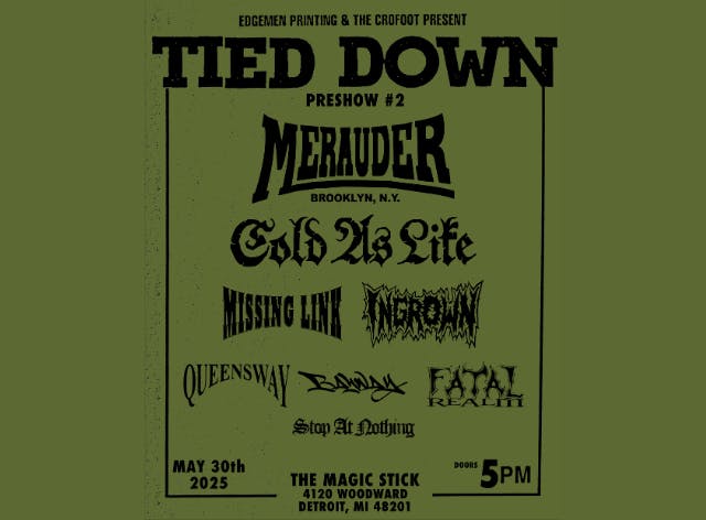 Tied Down Preshow #2