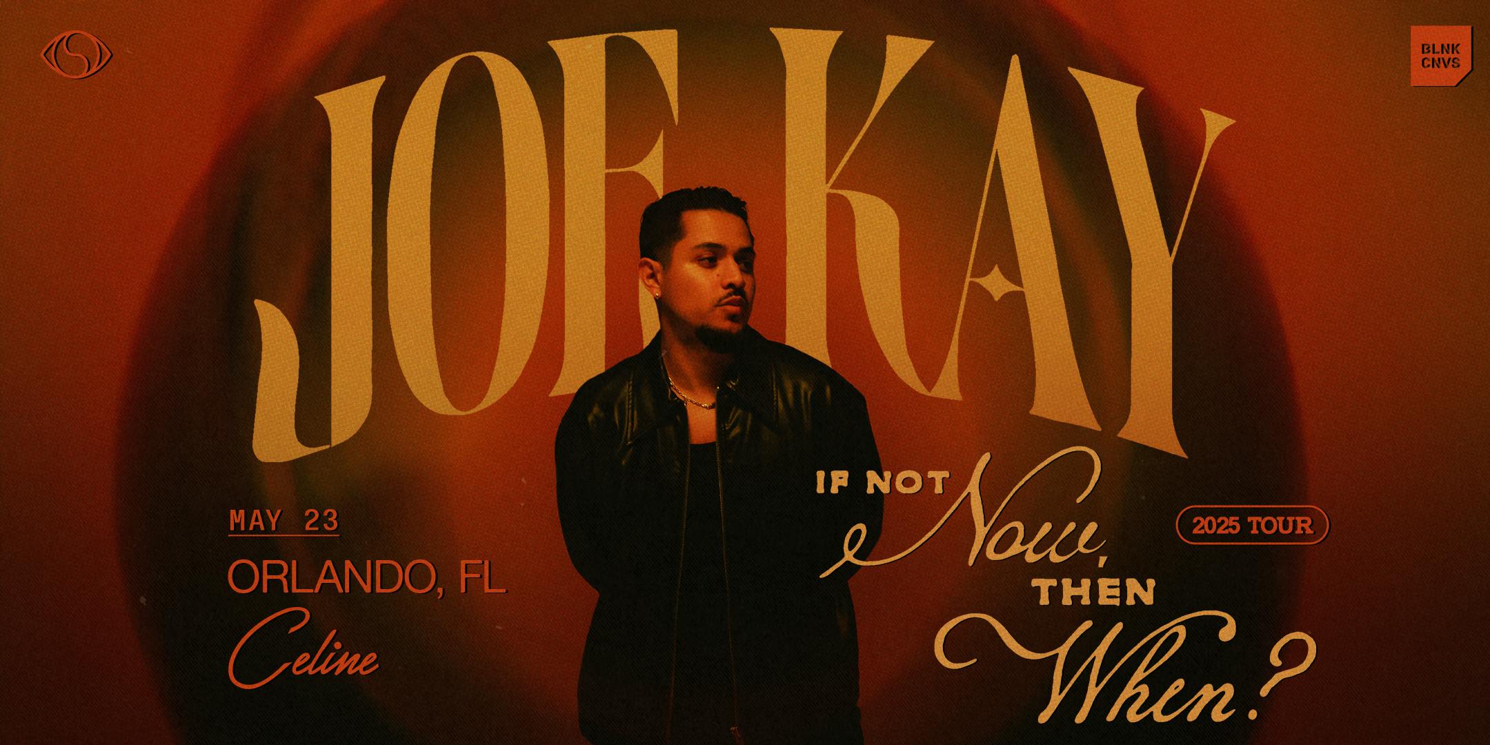 Joe Kay's If Not Now, Then When? Tour