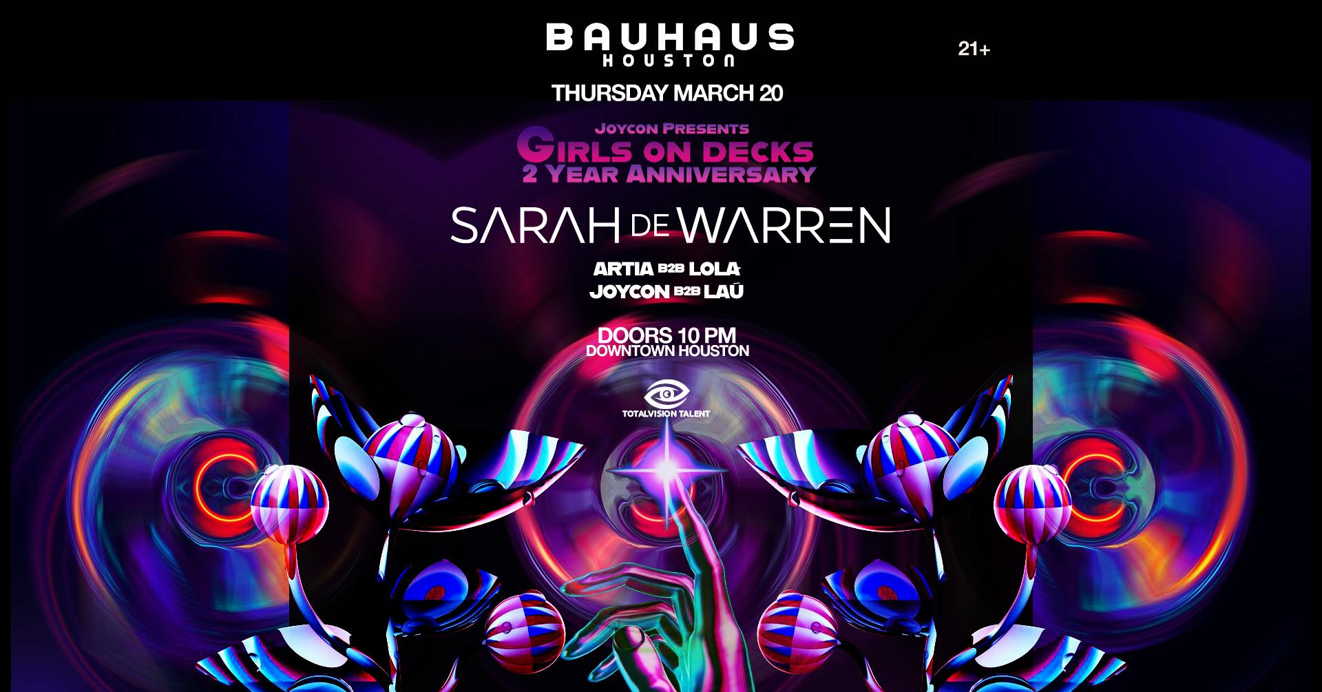 Sarah De Warren | Girls On Decks 2 Year Anniversary Houston