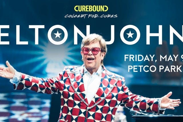 Curebound Concert For Cures: Elton John