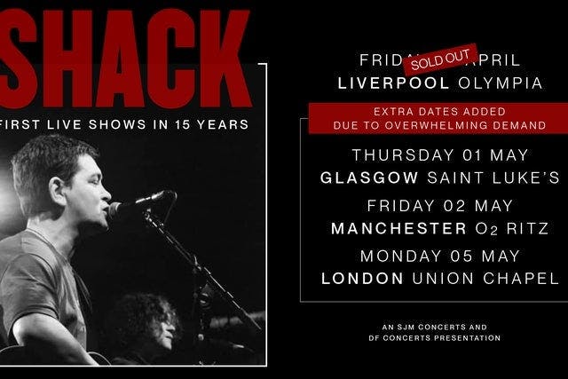 Shack at O2 Ritz - Friday, May 2 2025 | Discotech