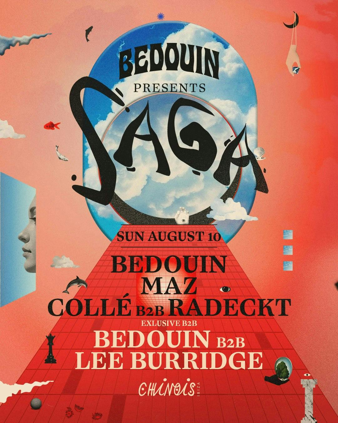 Bedouin presents SAGA: Bedouin B2B Lee Burridge, Maz, Radeckt
