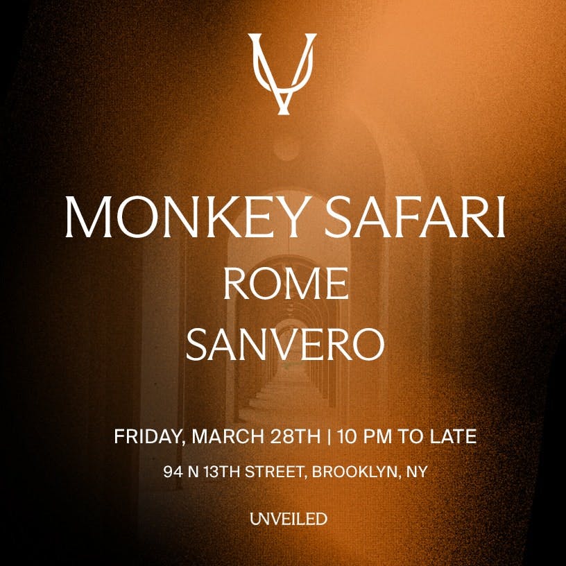 Unveiled Presents: Clé du Jardin w/ Monkey Safari