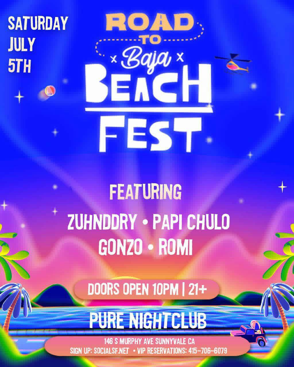 Road to Baja Beach Fest