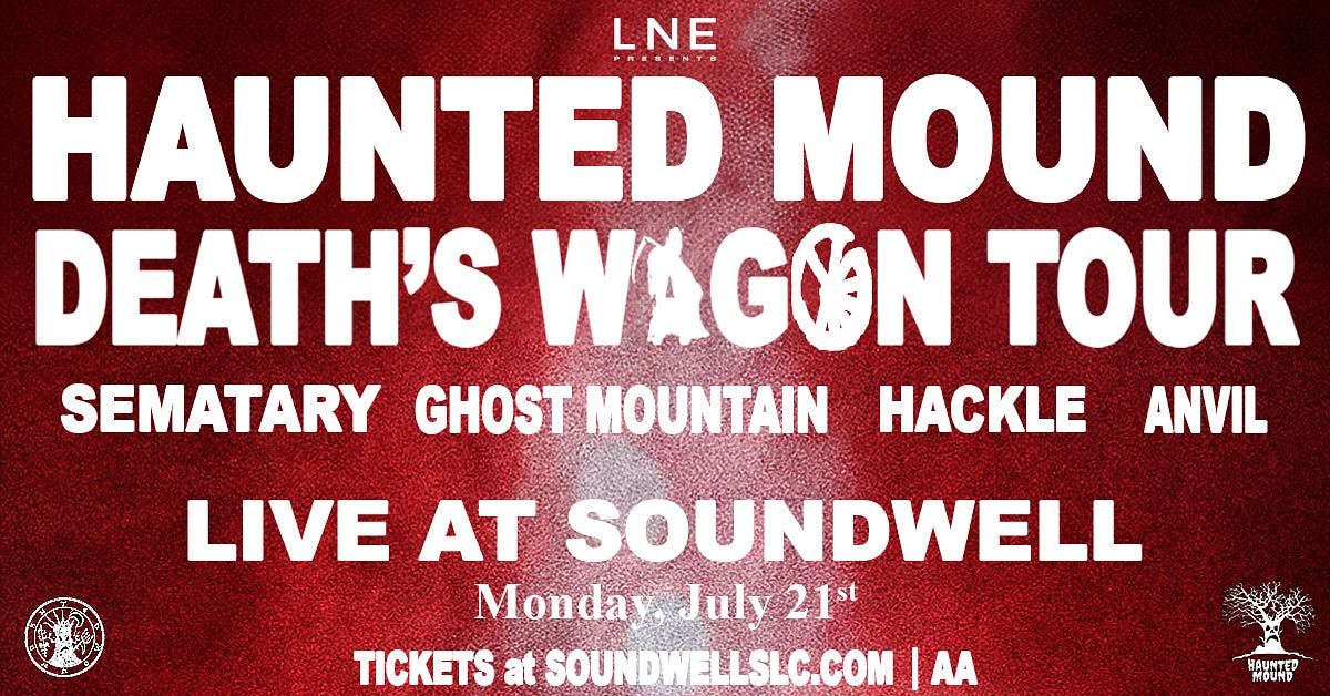 Sematary - Death's Wagon Tour at Soundwell