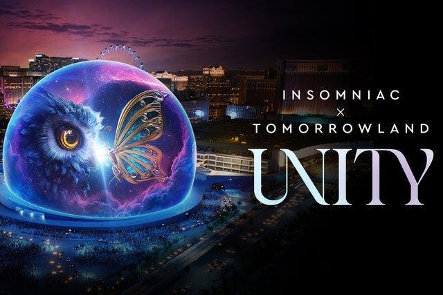 Insomniac x Tomorrowland: UNITY at Sphere Vegas - Friday, Aug 29 2025 | Discotech