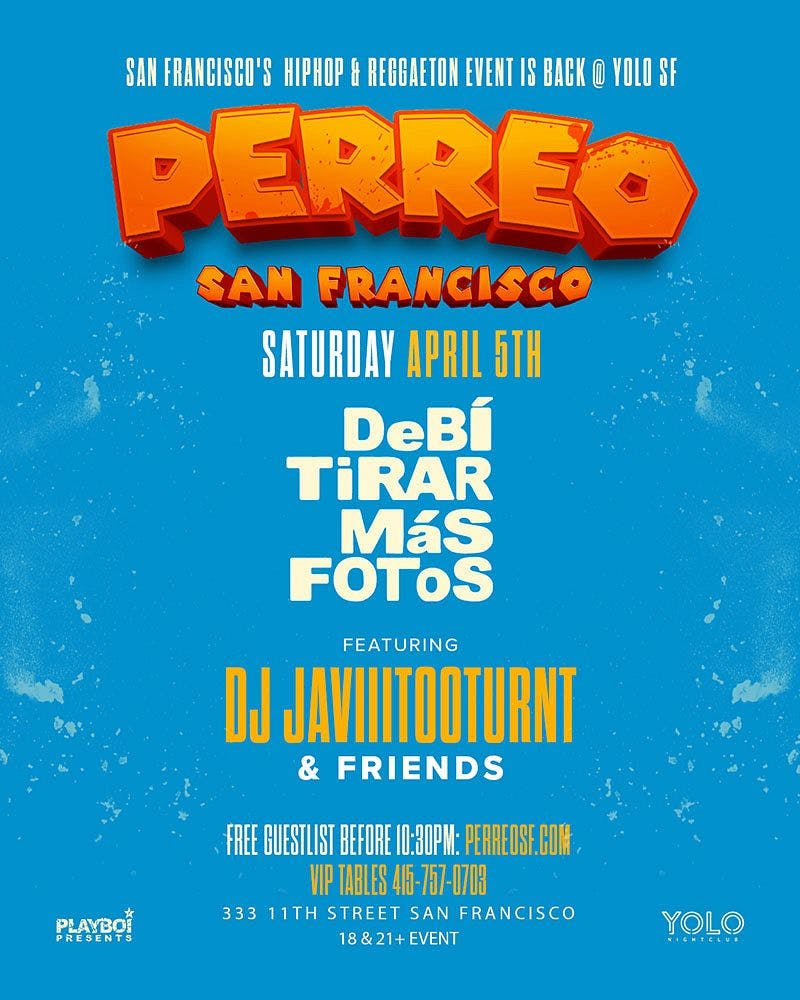 Perreo at YOLO Nightclub - Saturday, Apr 5 2025 | Discotech