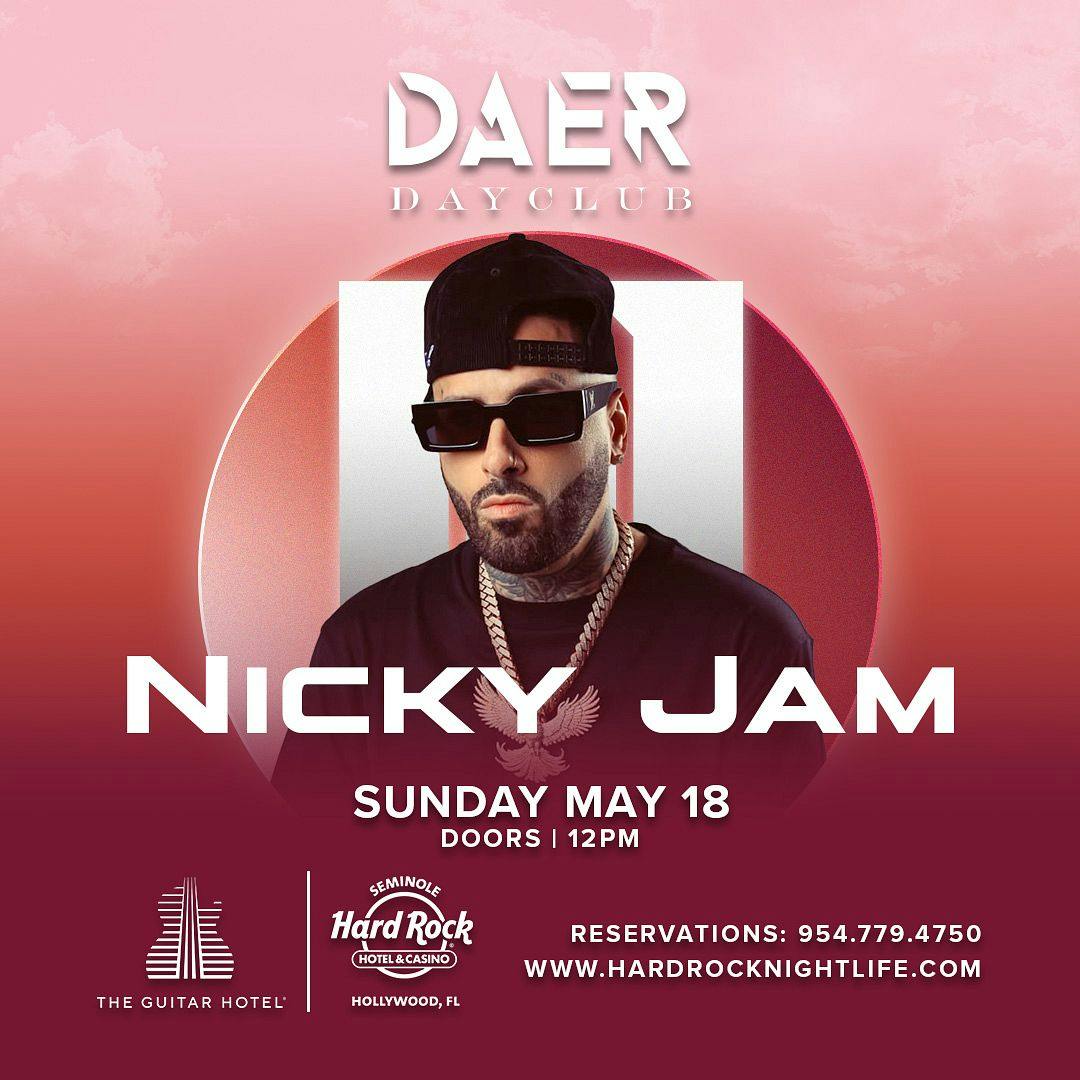 Nicky Jam | DAER Dayclub