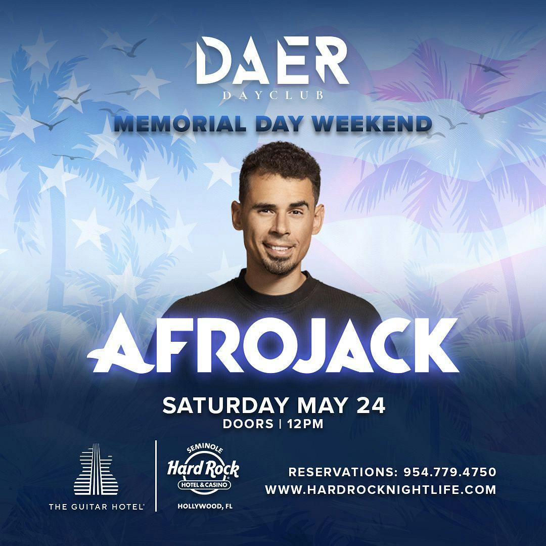 Afrojack | Mdw | Daer Dayclub