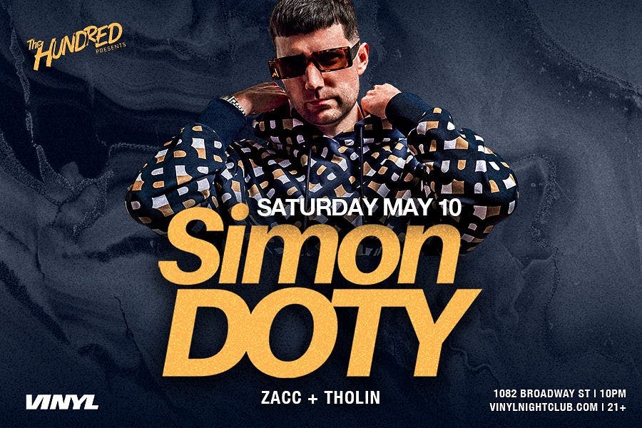 Simon Doty at Club Vinyl - Saturday, May 10 2025 | Discotech