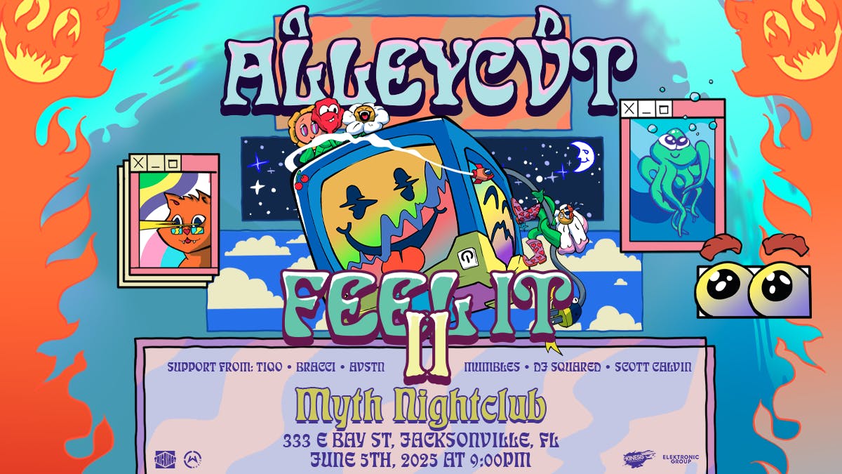 Electronic Thursdays Presents: ALLEYCVT – FEEL IT II – Spring Tour