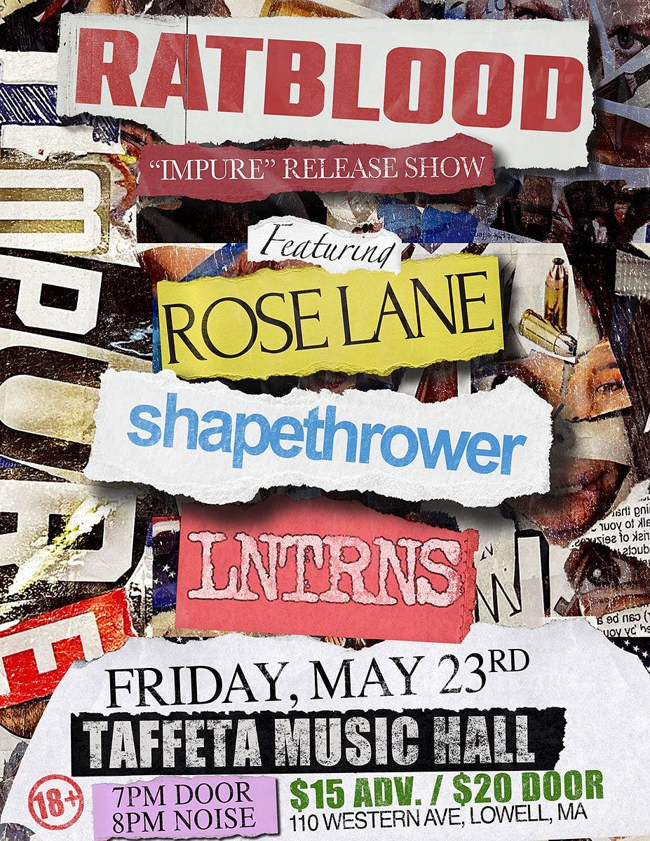 Ratblood - "Impure" Release Show