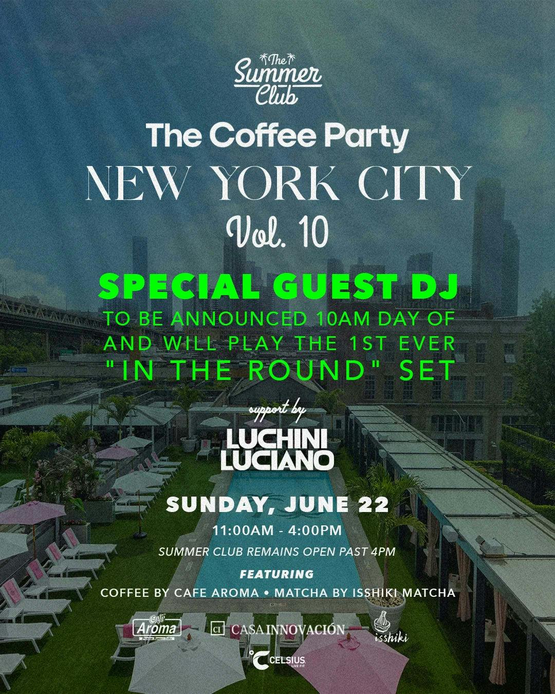 The Summer Club Presents: The Coffee Party Vol. 10