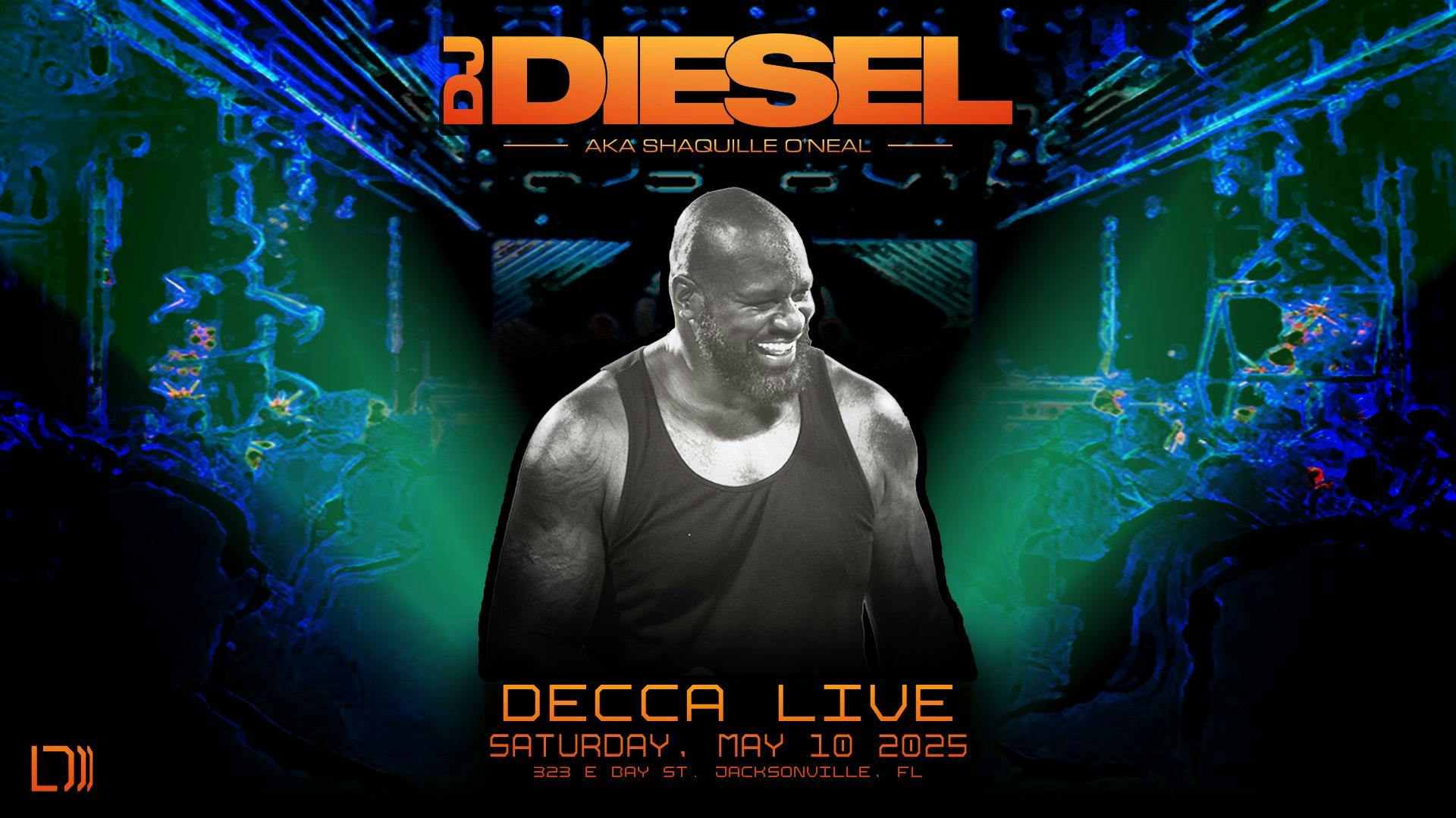 DJ DIESEL at Decca Live - Saturday, May 10 2025 | Discotech