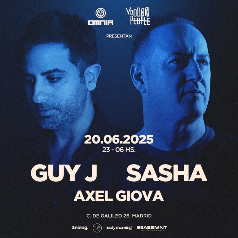 Omnia & Voodoo People present SASHA and GUY J
