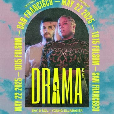 Drama (DJ Set) at 1015 Folsom - Thursday, May 22 2025 | Discotech