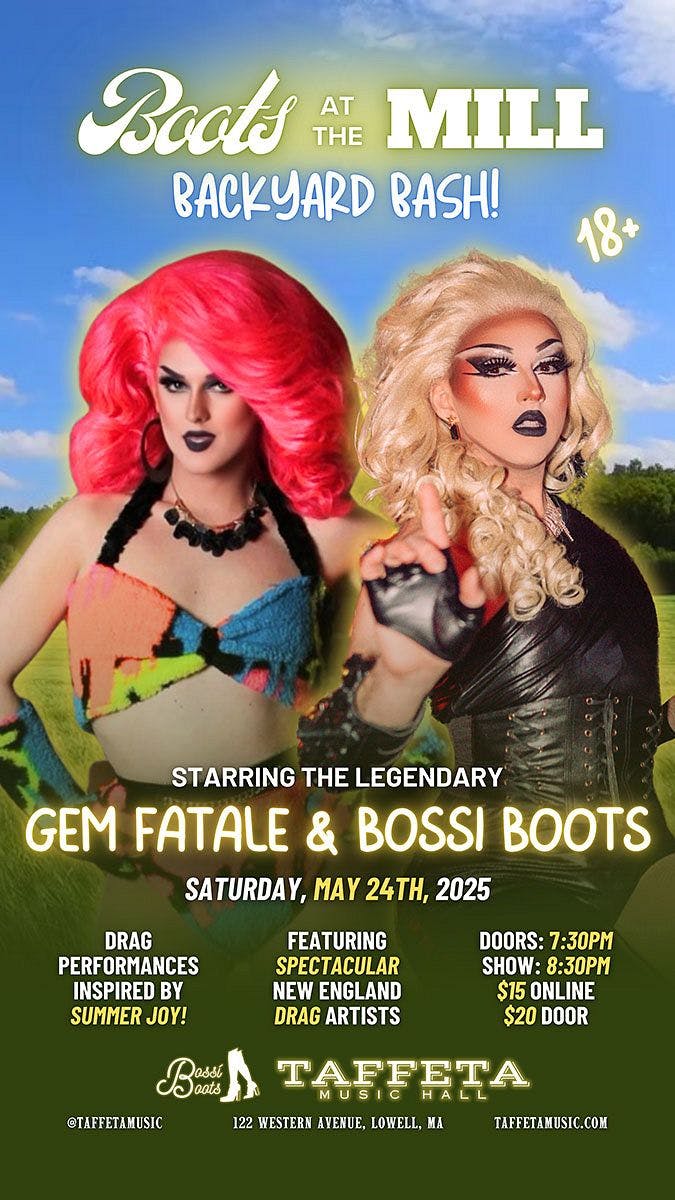 Boots At The Mill - Backyard Bash