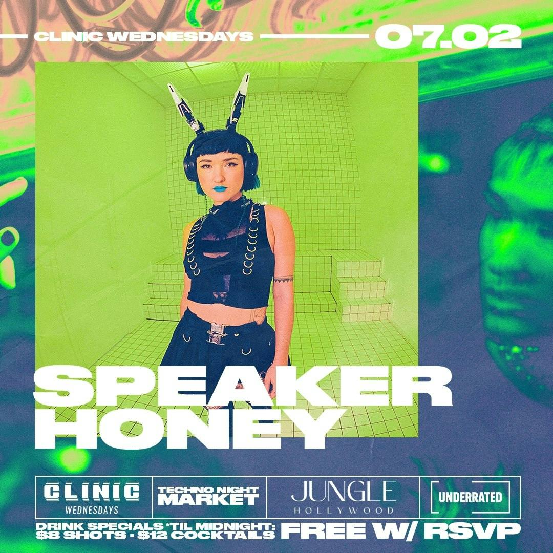 Speaker Honey - Clinic Wednesdays