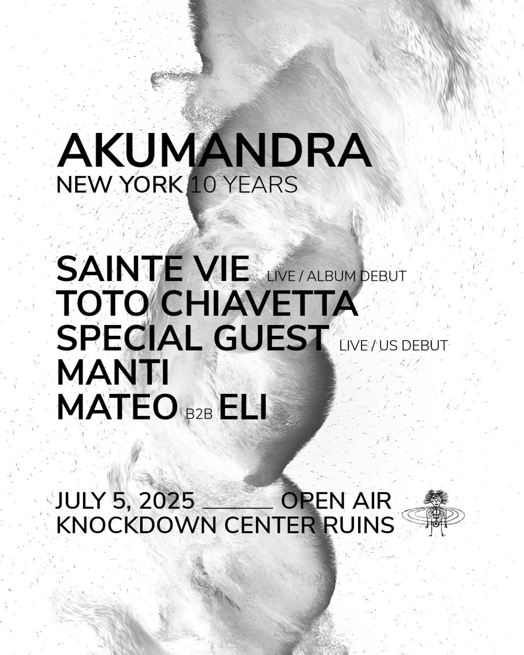 Akumandra Open Air: Sainte Vie (live), Toto Chiavetta